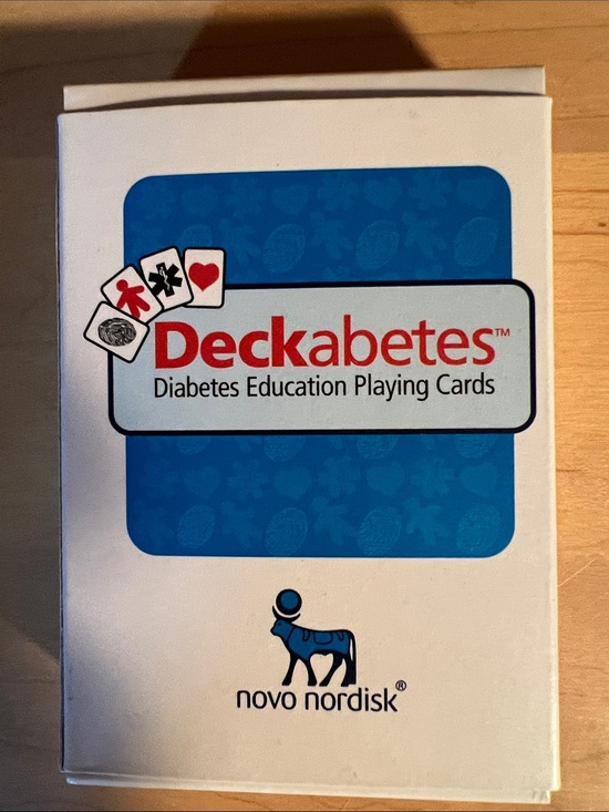 Deckabetes Diabetes Education Playing Cards by Novo Nordisk